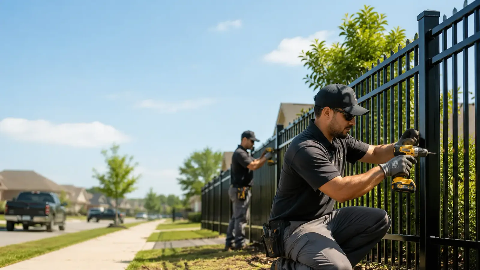 Metal Fence Installation in Marksville, LA